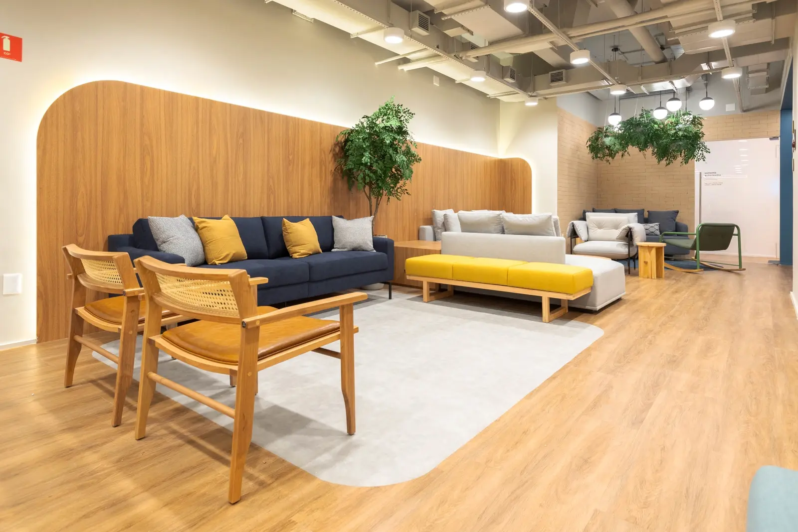 Sala de espera do consultório